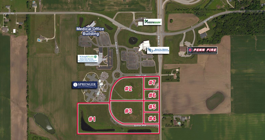 Elm Road Medical Campus 25.46 Acres VL