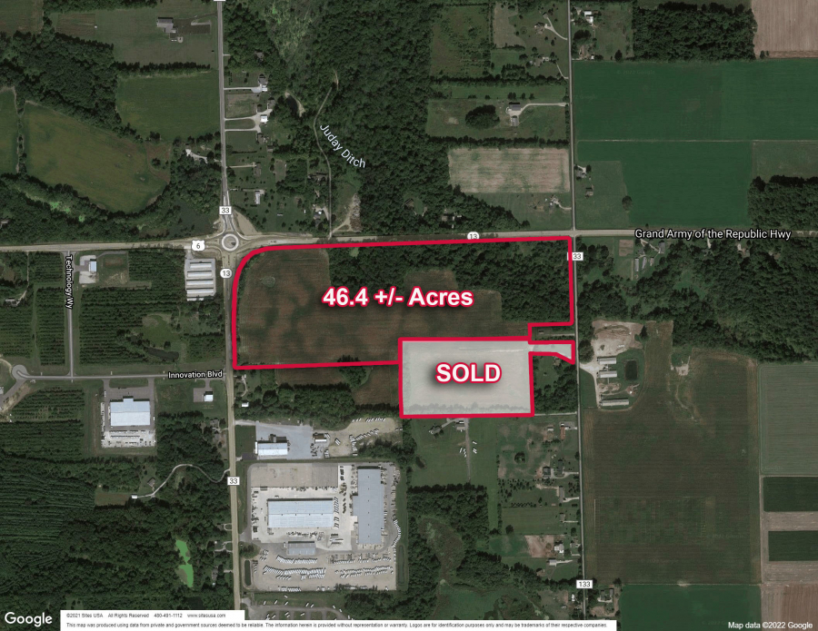 US 6 & SR 13 (46.4 Acres VL)