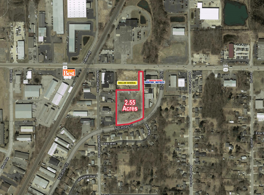Cedar St (2.55 acres VL)