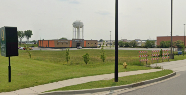 VL on University Dr. in Mishawaka in front of Range USA