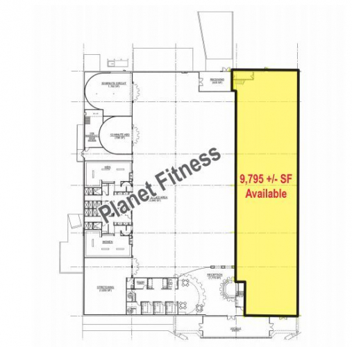 Planet Fitness & Big Lots / Excess Space