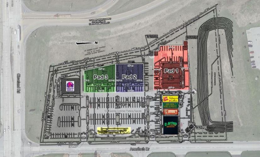 Pad Sites at Carbonmill Plaza